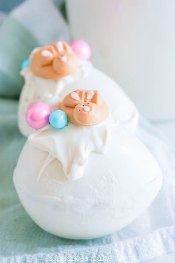 Easter Bunny Hot Chocolate Bomb
