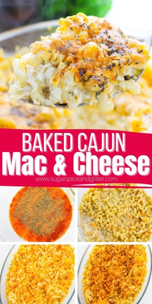 Cajun Mac and Cheese is a luscious, creamy baked mac and cheese recipe with bold, zesty Cajun flavors. This mouthwatering mac and cheese is the epitome of satisfying comfort food - especially if you're a fan of spice!