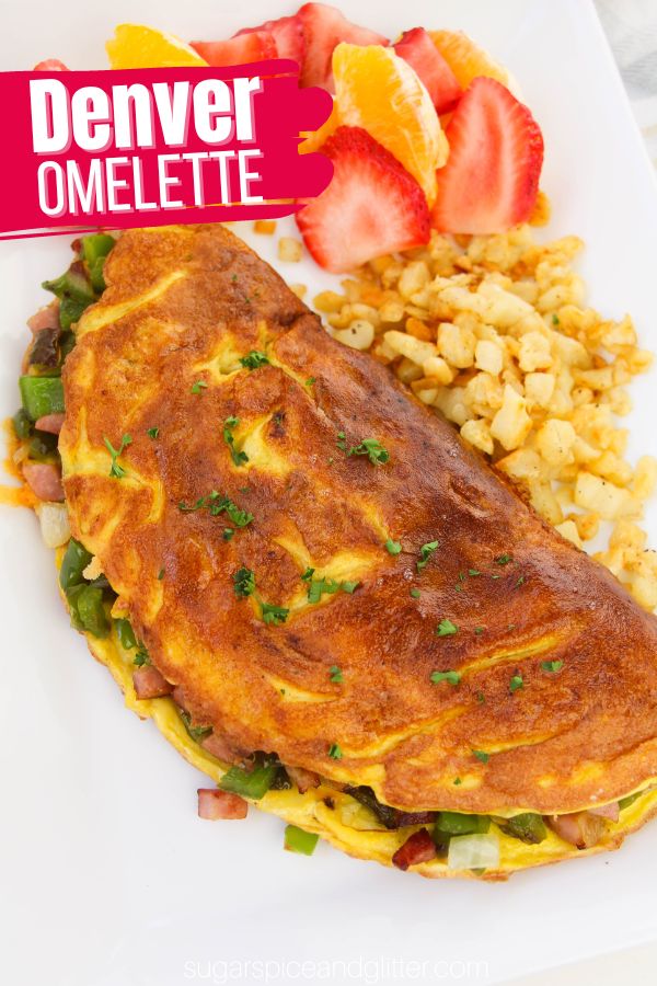 How to make a Classic Denver Omelette, a protein- and veggie-packed breakfast that is perfect for meal prepping or enjoying as a leisurely weekend brunch.