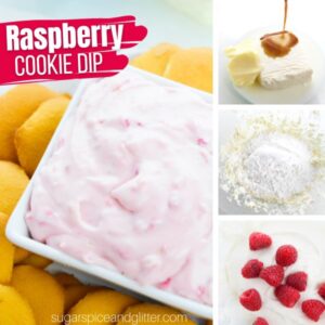 Raspberry Cookie Dip ⋆ Sugar, Spice and Glitter