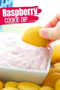 Raspberry Cookie Dip ⋆ Sugar, Spice and Glitter