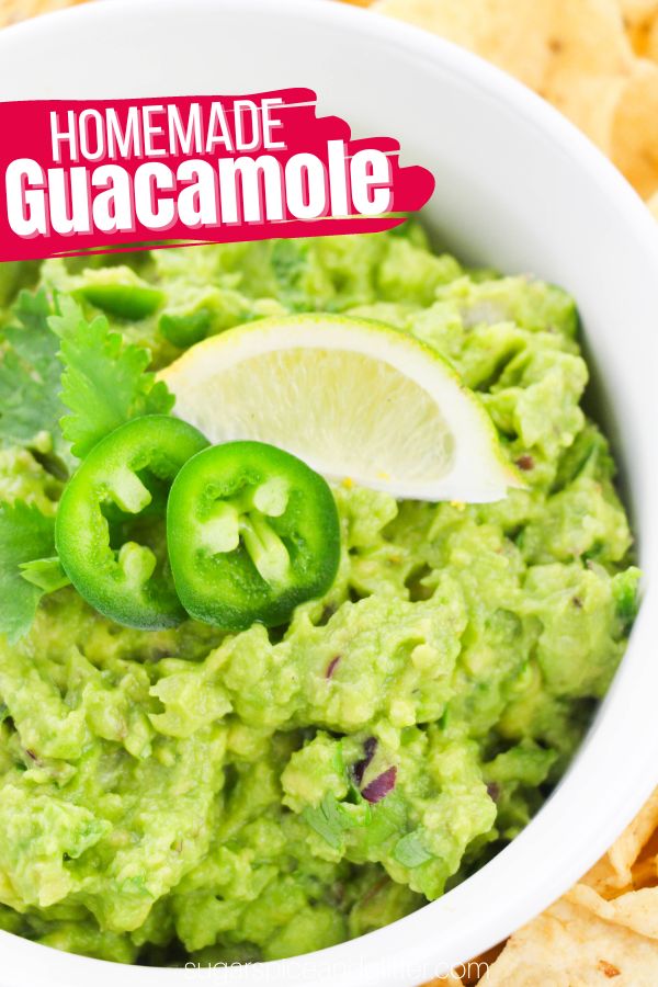 Best Homemade Guacamole