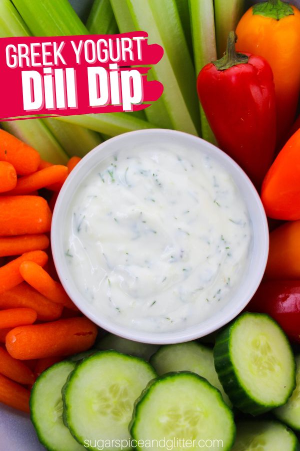 Healthy Dill Veggie Dip