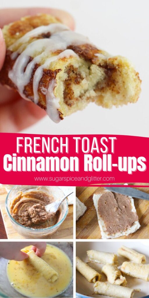 A mash-up of two favorite brunch staples: Cinnamon Buns and French Toast! Our Cinnamon Bun French Toast Roll-ups Recipe is super easy to whip up, while tasting incredibly decadent. It's a great option for both busy weekday mornings or indulgent brunch spreads on the weekend.