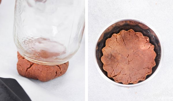 3-Ingredient Nutella Cookies in-process images showing how to make nutella cookies