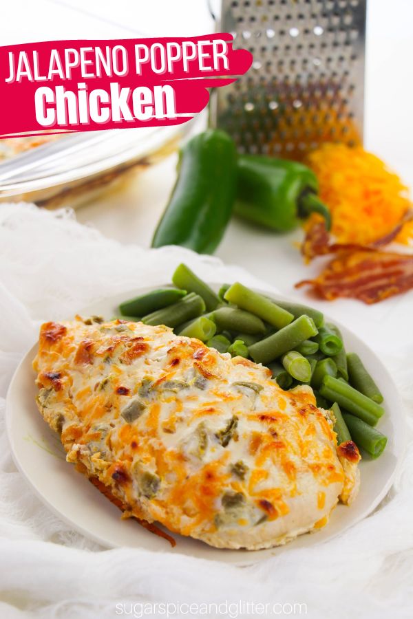 Jalapeño Popper Chicken Bake