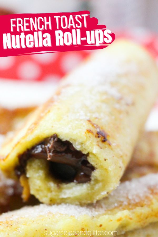 Nutella French toast rolls feature soft slices of bread spread with a generous layer of chocolate-hazelnut filling, rolled tightly and dipped into a silky custard before hitting the pan. The result is crisp and golden on the outside, with a melted, truffle-like center that tastes like a cross between French toast and a filled crêpe. A dusting of cinnamon sugar adds a subtle crunch and warmth that balances the richness of the Nutella.