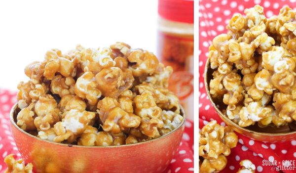 Sweet & Crunchy Cookie Butter Popcorn