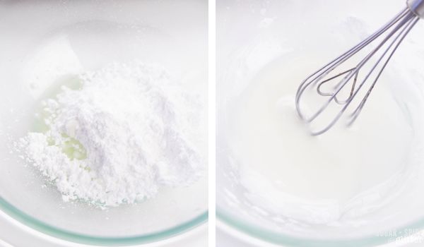 in-process images of how to make lemon poppyseed cookies