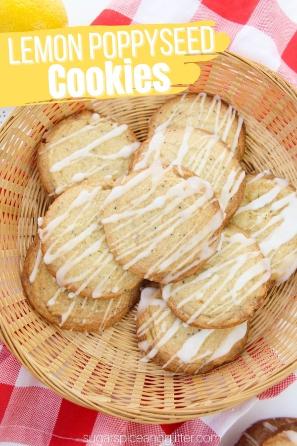 Lemon poppyseed cookies boast perfectly crispy edges with tender, chewy centers and the crunch of poppyseed. The fresh lemon flavor is tangy and bright, perfectly balanced with rich butter and two types of sugar to sweeten.