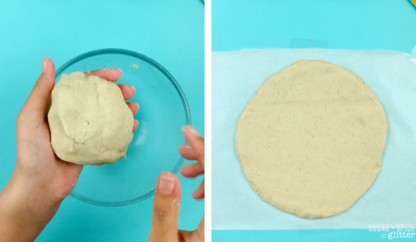 how to make salt dough Easter eggs