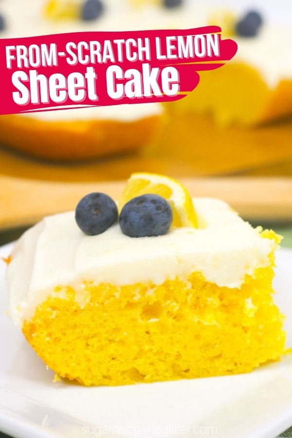Lemon Sheet Cake