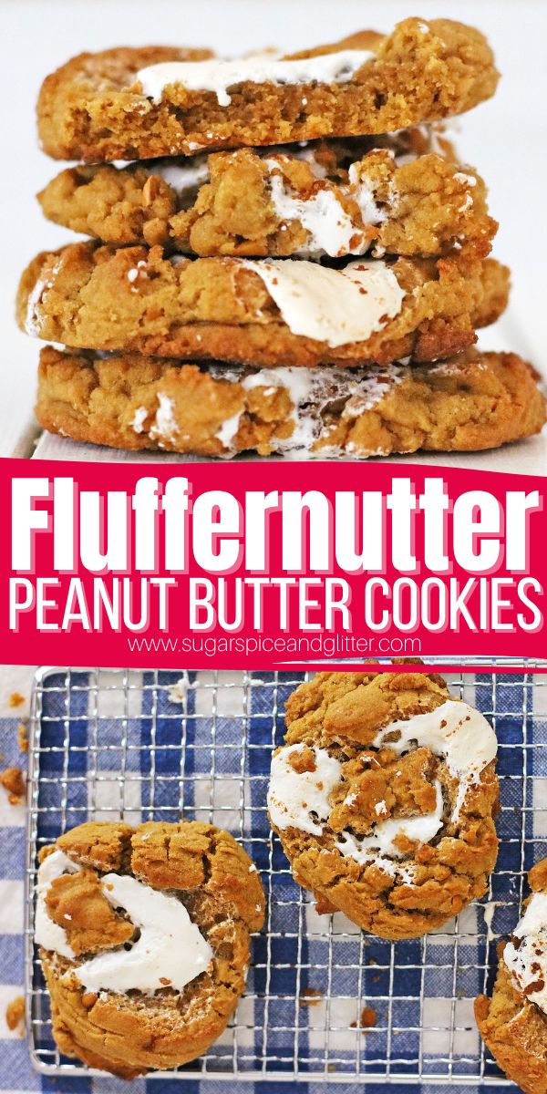 Fluffernutter Cookies ⋆ Sugar, Spice and Glitter