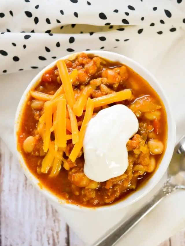 Crockpot Turkey Pumpkin Chili-Cover image