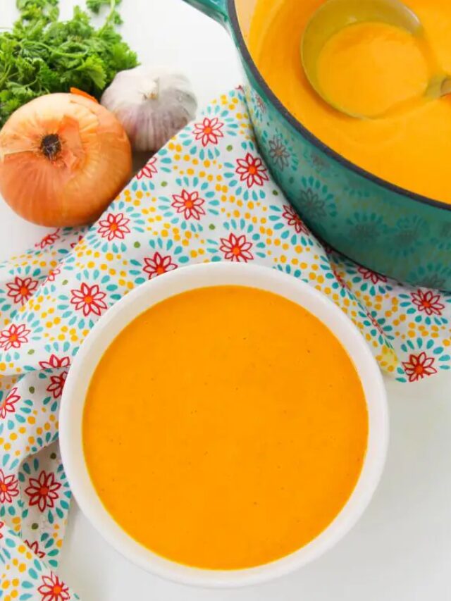 This is the Easiest Roasted Butternut Squash Soup you will ever make!-Cover image