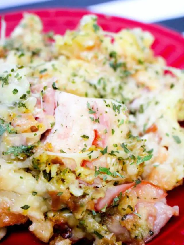 Crockpot Chicken Cordon Bleu-Cover image.