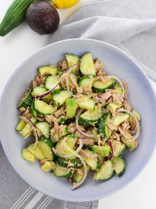 Cucumber Tuna Salad-Cover image.
