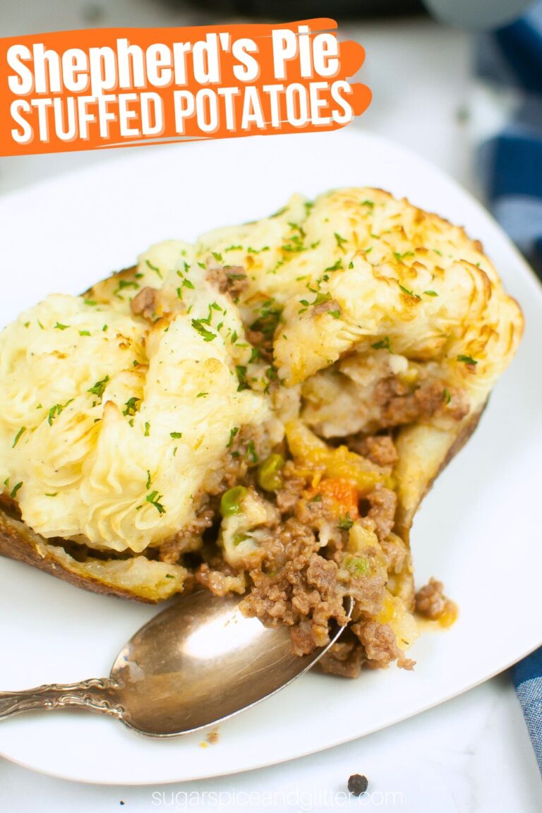 Shepherd’s Pie-Stuffed Potatoes
