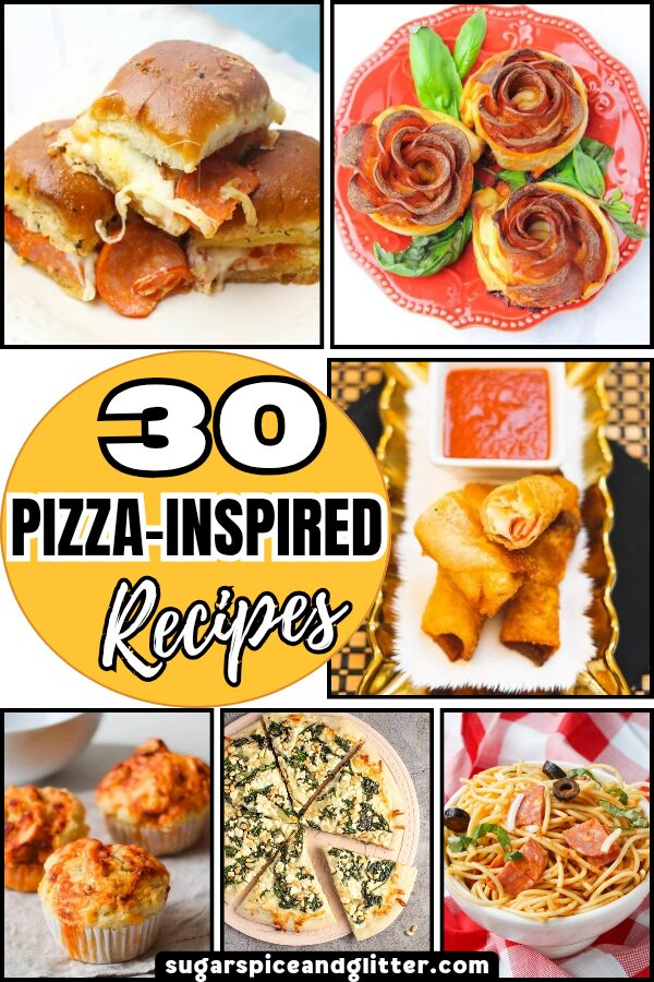 Roundup Image for Pizza-Inspired Recipes