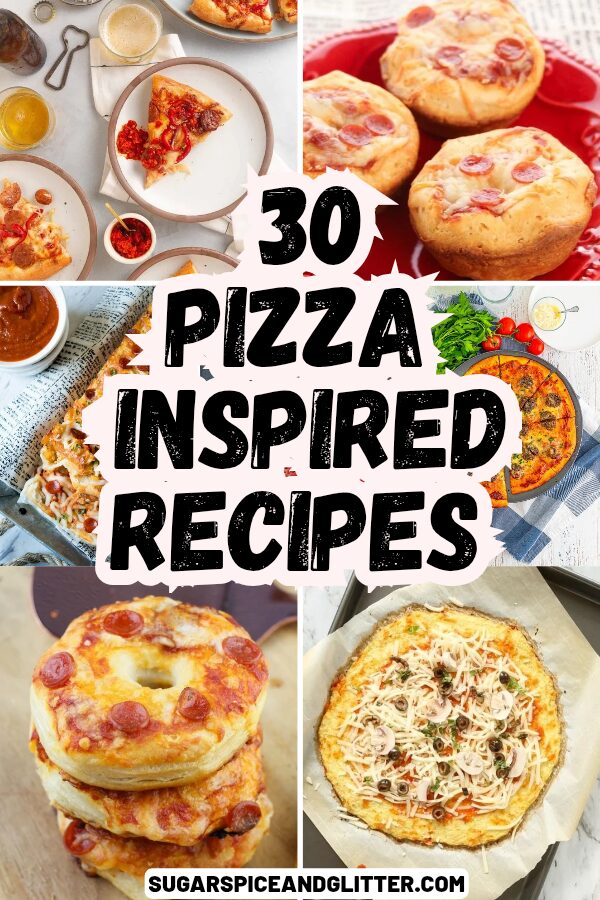 Roundup Image for Pizza-Inspired Recipes