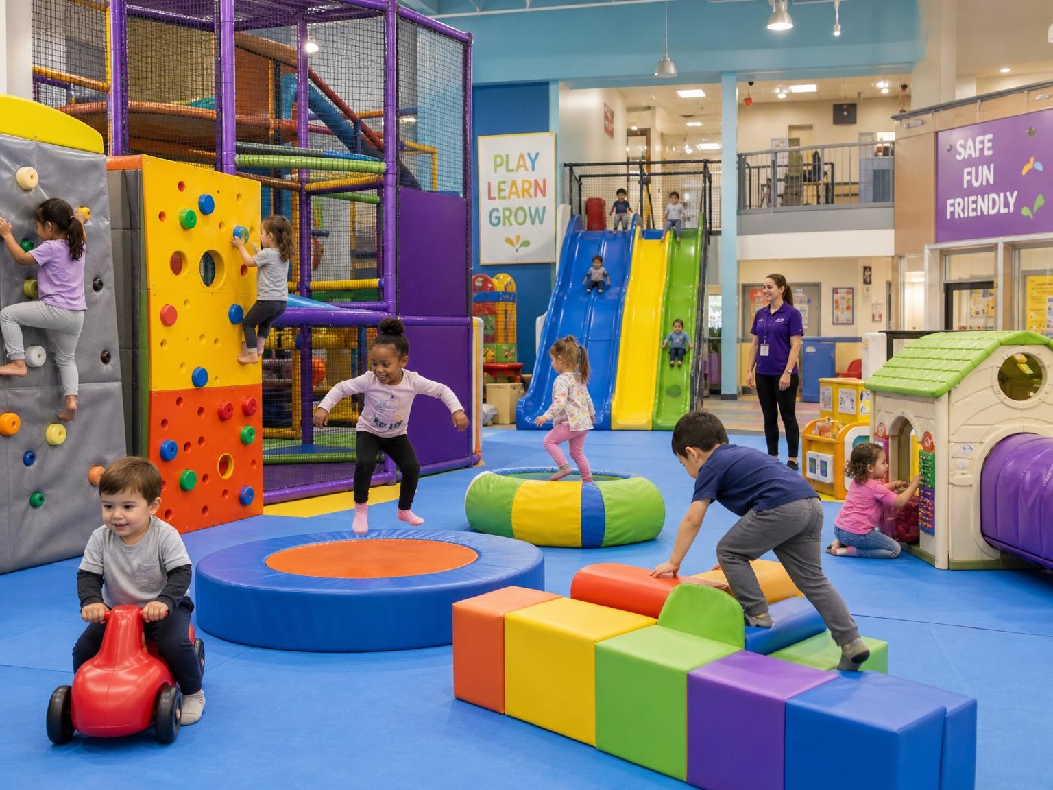 How to Choose a Safe, Developmentally Beneficial Indoor Play Space for Children
